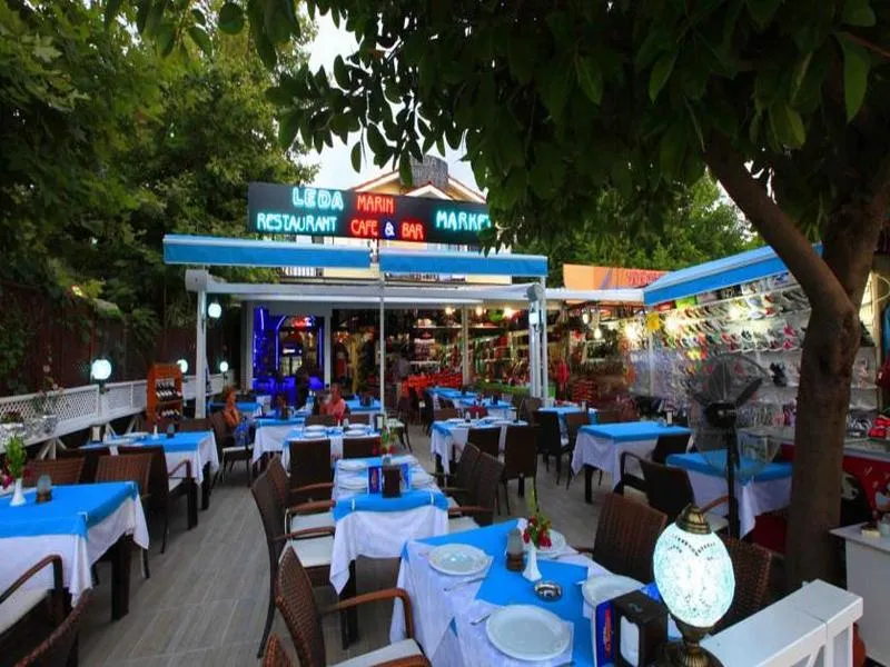 Restaurant, Leda Beach Hotel, Antalya