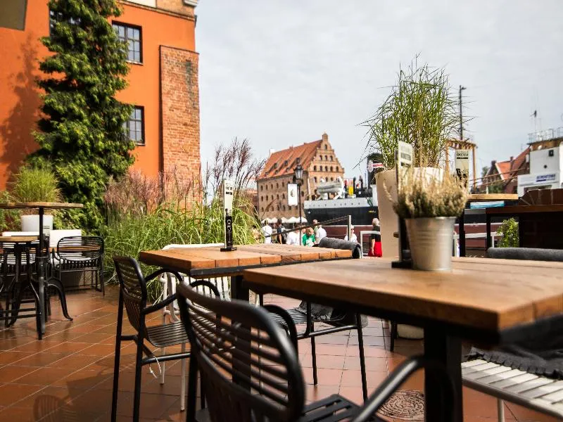 Terrace, Hanza Hotel, Gdansk