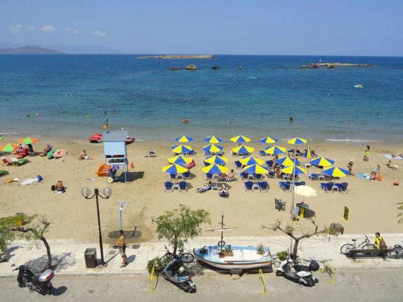Beach, Danaos Hotel, Crete