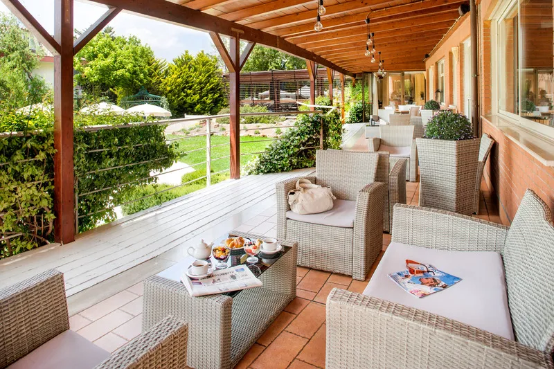 Terrace, Ostia Antica Park Hotel & Spa, Rome
