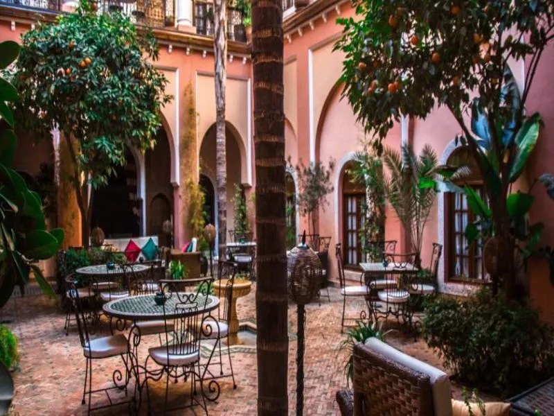 General view, Riad Amina, Marrakech