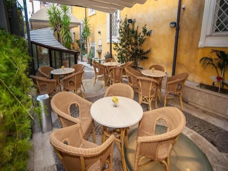 Terrace, Windrose, Rome