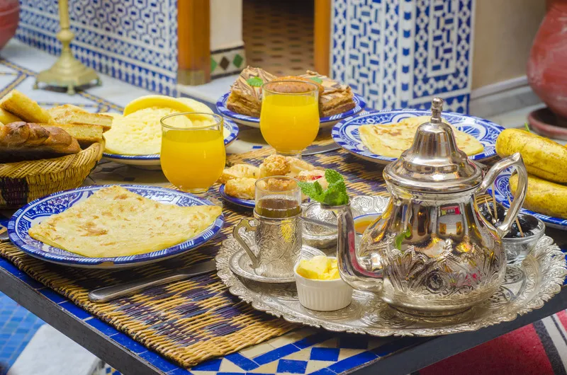 Restaurant, Riad Sidi Fatah, Rabat