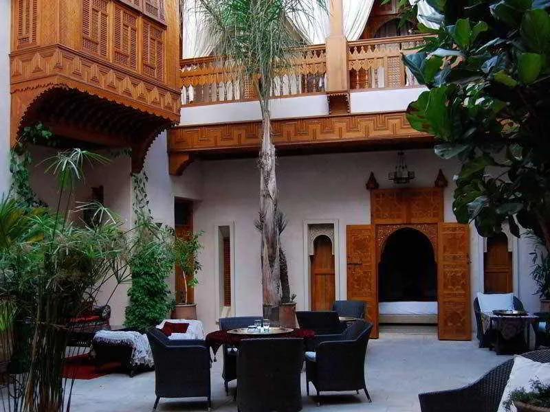 Lobby, Riad Flam, Marrakech