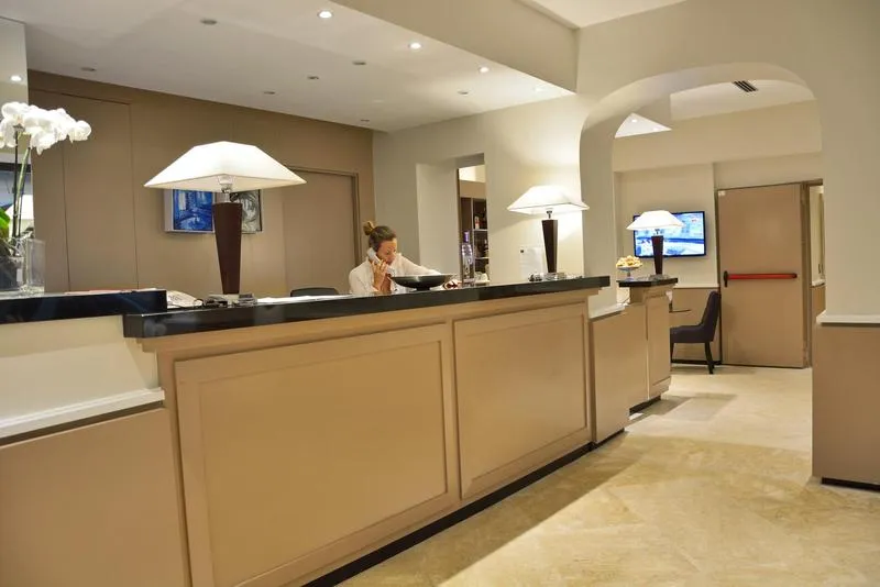Lobby, Hotel Lloyd Roma, Rome