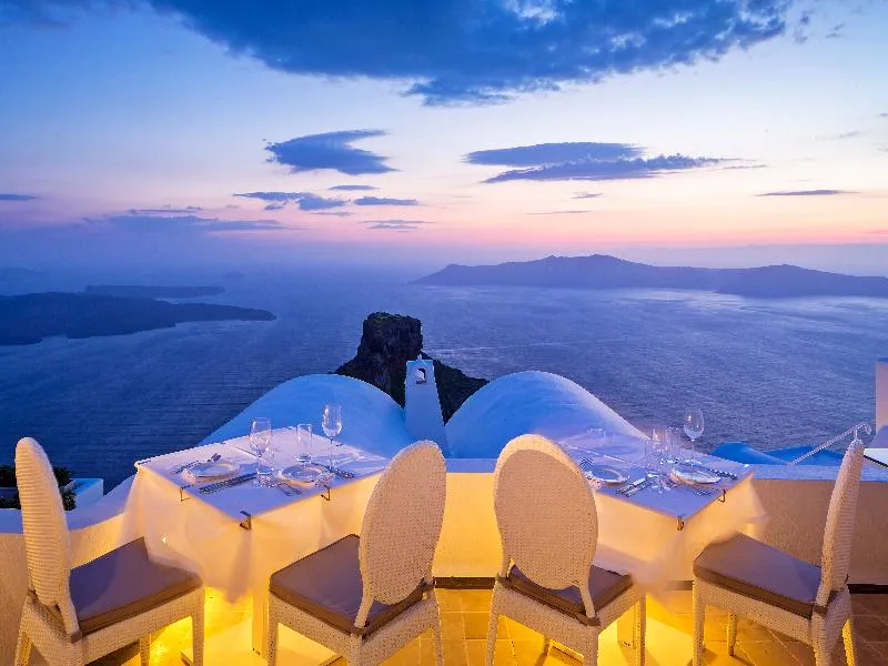 Restaurant, Astra Suites, Santorini