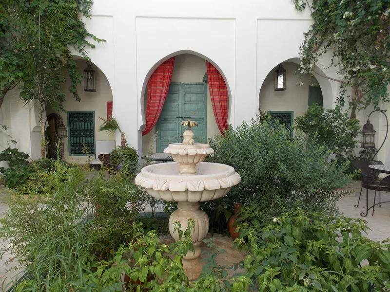 General view, Riad Dar Bounouar, Marrakech