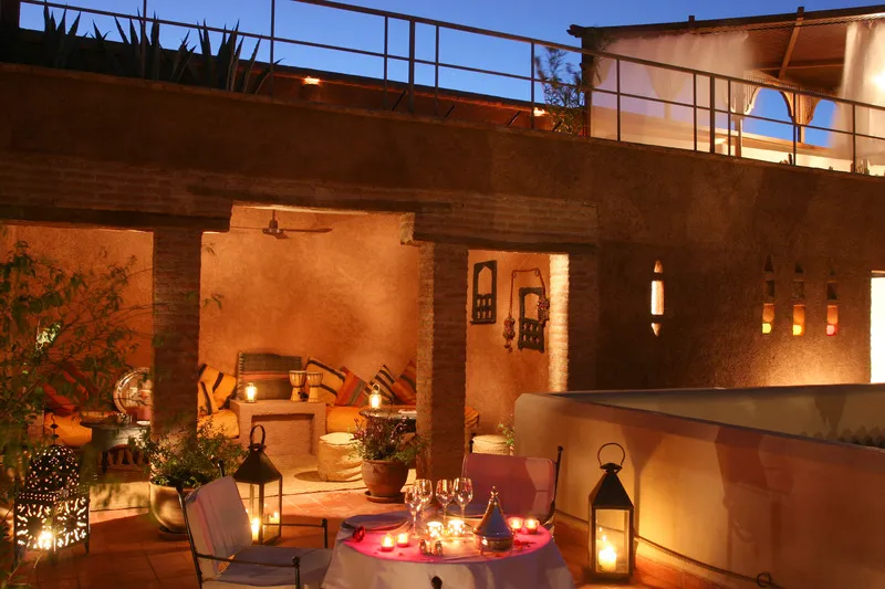 Terrace, Riad Altair, Marrakech