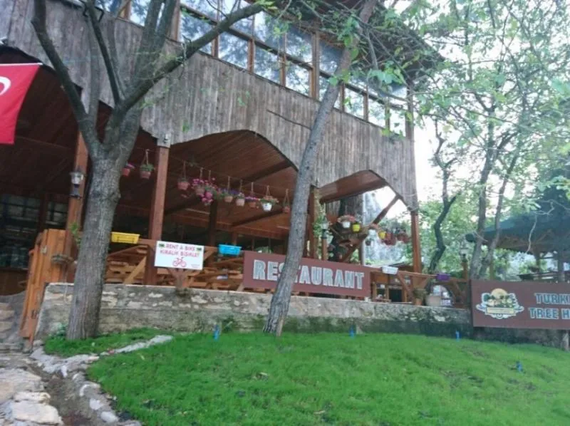 General view, Türkmen Ağaç Evleri, Antalya