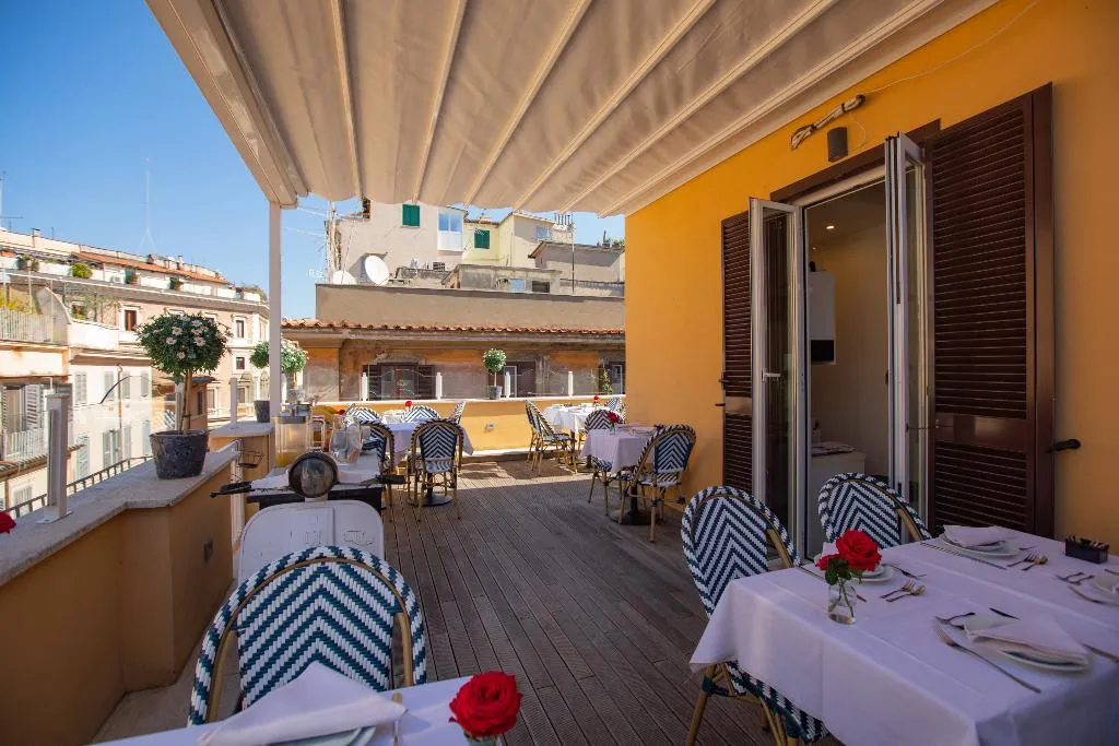 Terrace, Relais Monti, Rome