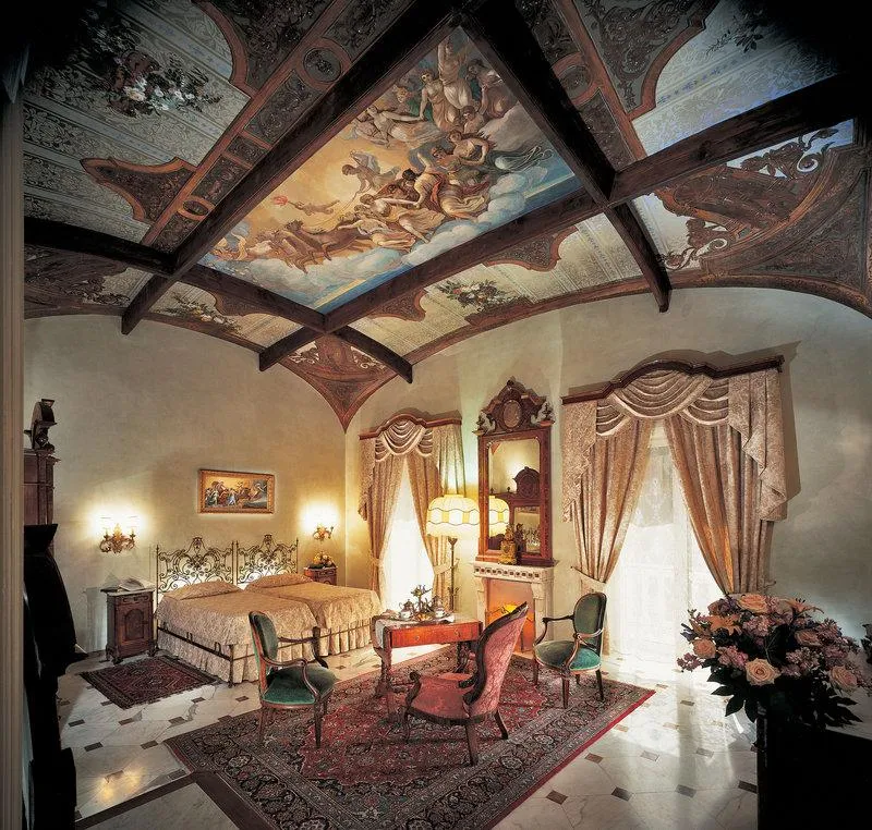 JUNIOR SUITE SUPERIOR SIDE SEA VIEW Room, Grand Hotel Excelsior Vittoria Spa, Naples