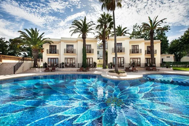 Pool, Grand Hotel Villa de France, Tangier