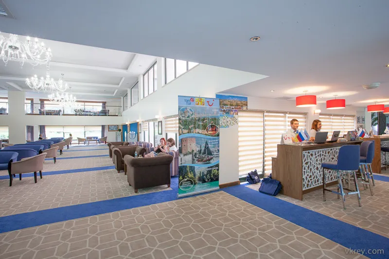 Lobby, AQI Pegasos Resort, Antalya