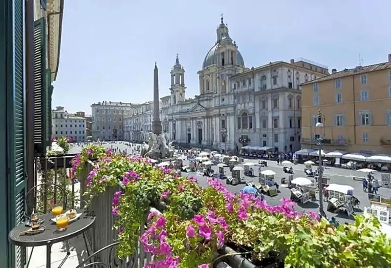 Lobby, Navona Suites, Rome