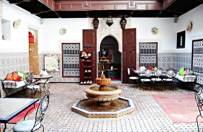 Lobby, Riad Les Oliviers and Spa, Marrakech