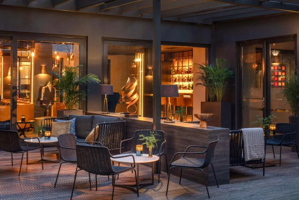 Terrace, Anantara Grand Hotel Krasnapolsky Amsterdam, Amsterdam