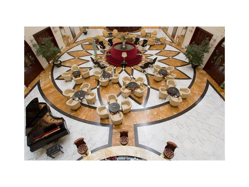 Lobby, Grand Hotel Vanvitelli, Naples