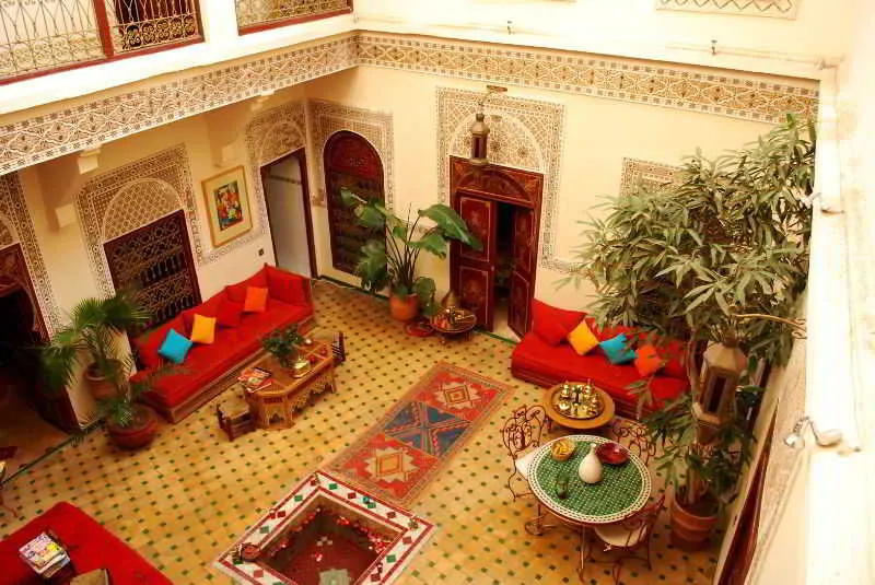Lobby, Riad Amiris, Marrakech