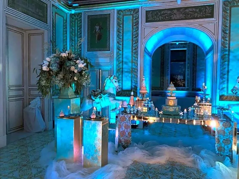 Lobby, Landolina Palace, Catania