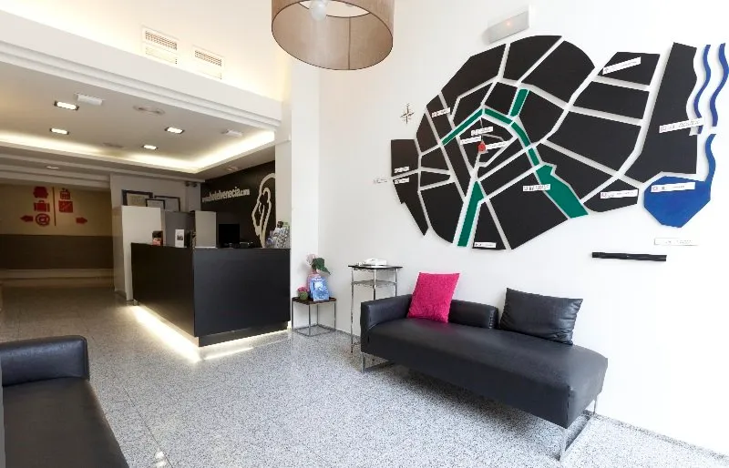 Lobby, Hostal Venecia, Valencia