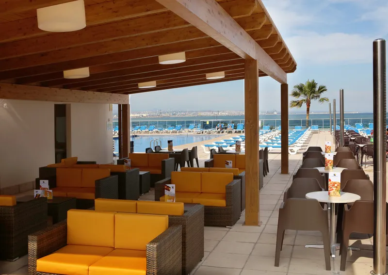 Terrace, Golden Donaire Beach, Costa Brava