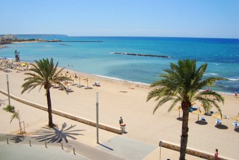 Beach, Hotel Azul Playa, Majorca