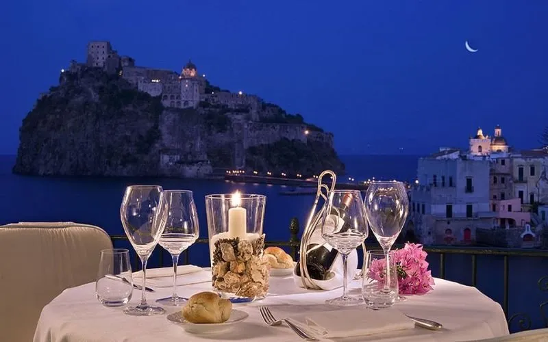 Restaurant, Miramare e Castello, Naples