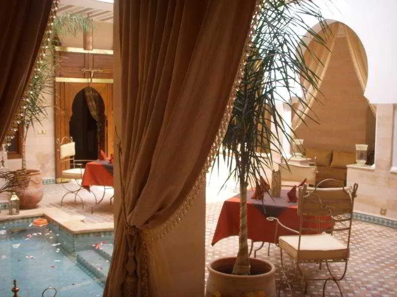 Lobby, Riad Schanez, Marrakech