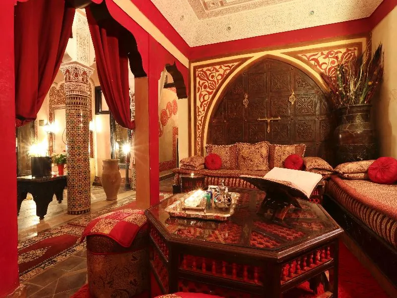 Lobby, Riad Mille Et Une Nuits, Marrakech