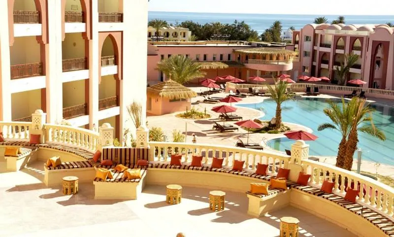 Terrace, Hotel & Club Lella Meriam, Tunisia