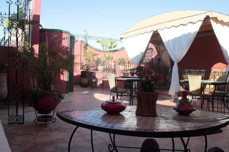 General view, Riad Kantarell, Marrakech