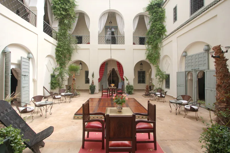 General view, Riad Dar Bounouar, Marrakech