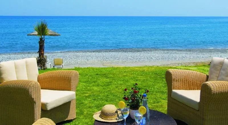 Terrace, Grand Bay Beach Resort, Crete