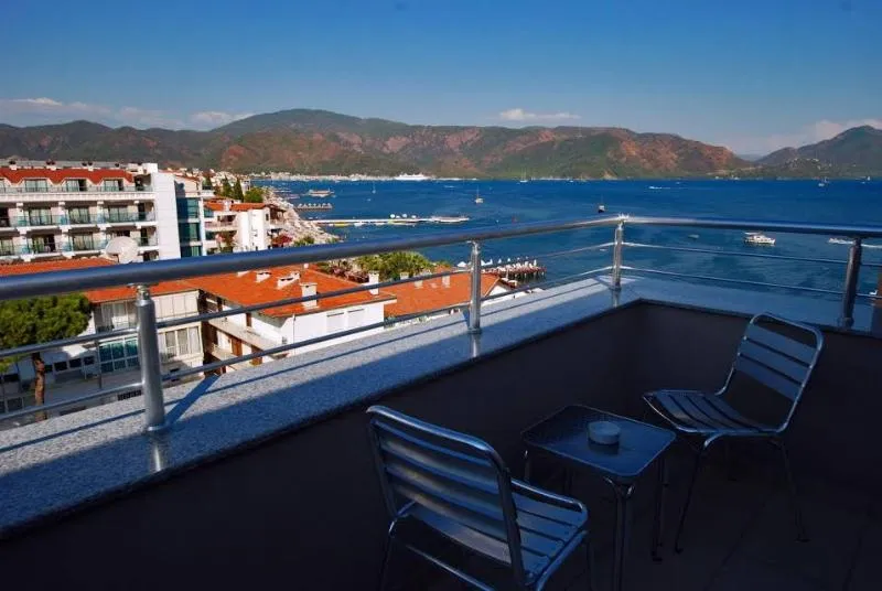 Terrace, Pasa Beach Hotel Marmaris, Dalaman