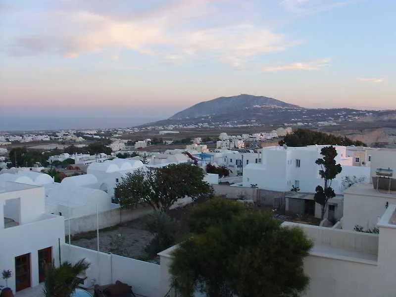 General view, Atlantis, Santorini