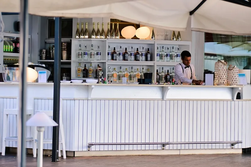 Bar, Hotel Villa Laguna, Venice