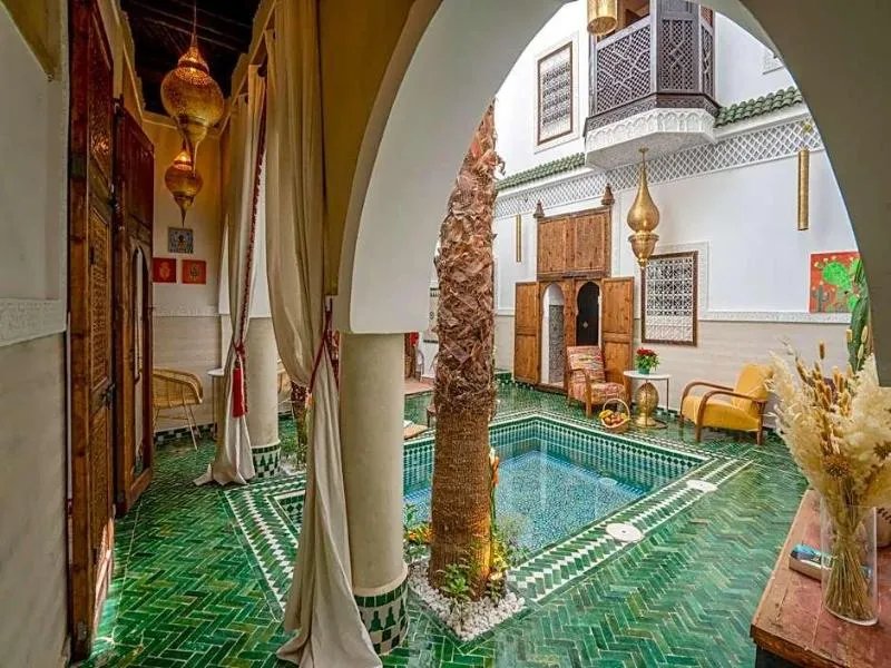 General view, Riad Yalla Habibi, Marrakech