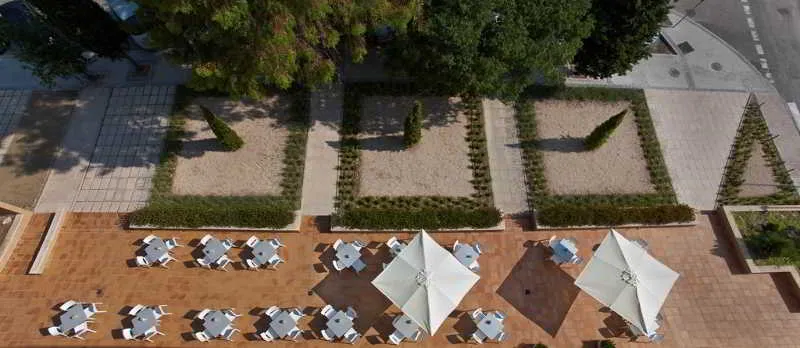 Terrace, Compostela Suites, Madrid