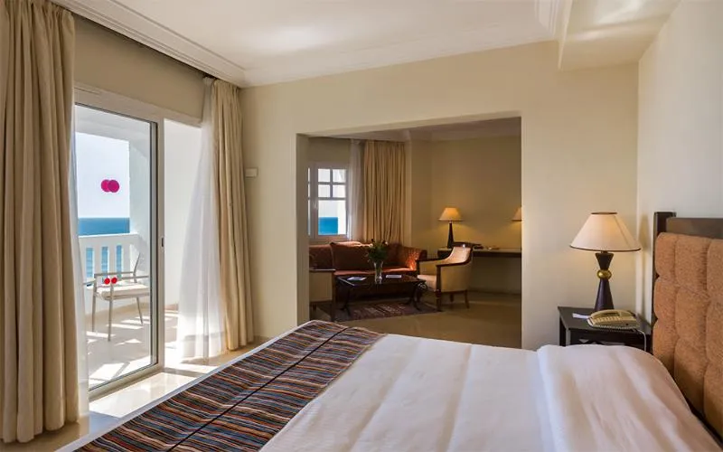 SINGLE SIDE SEA VIEW Room, Medina Solaria & Thalasso Hotel, Tunisia