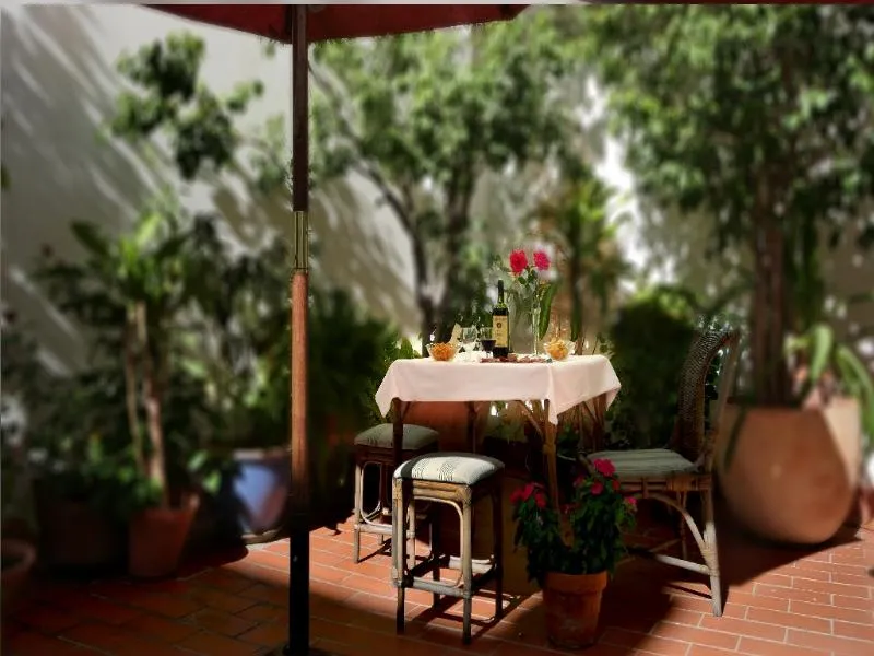 Terrace, Plaza Santa Lucia, Seville