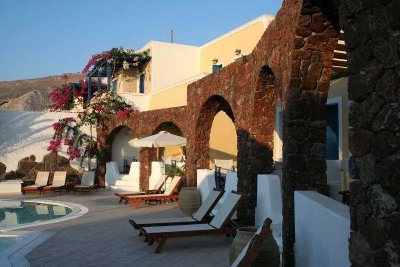 General view, Arion Bay, Santorini