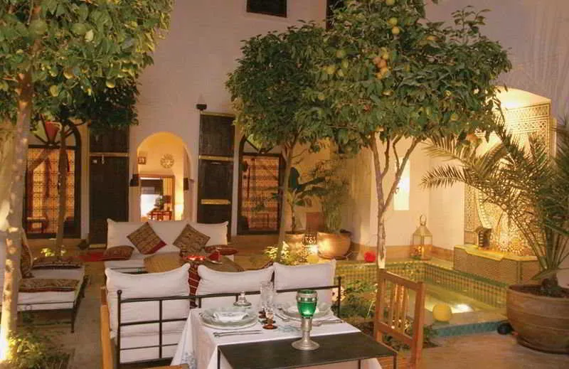 Restaurant, Riad Karmela, Marrakech
