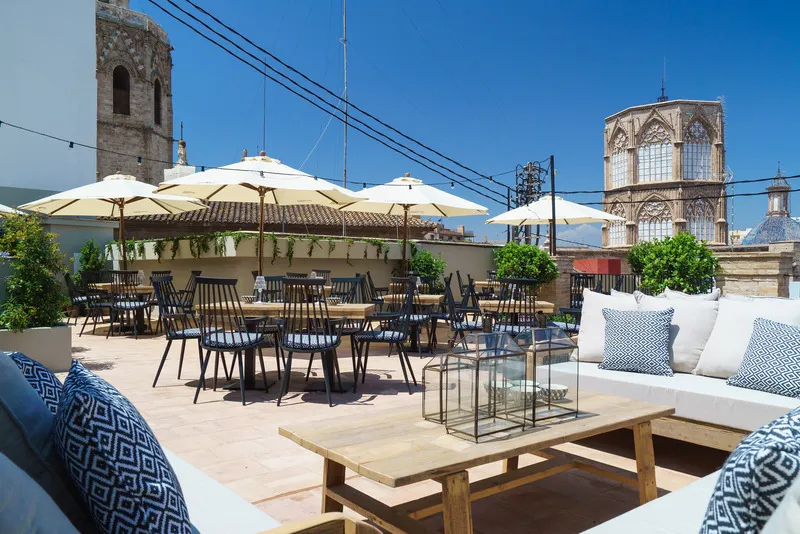 Terrace, The Valentia Cabillers Hotel, Valencia