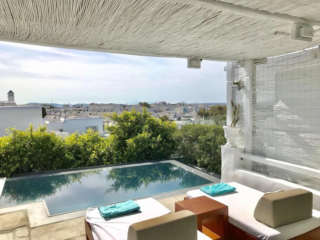 Pool, Belvedere hotel, Mykonos