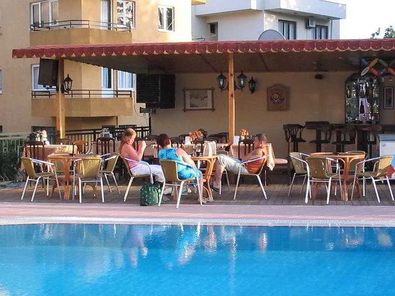 Terrace, Ozhan Apart, Dalaman