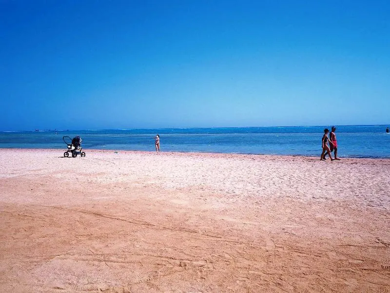 Beach, Pickalbatros Laguna Club Resort, Red Sea Riviera