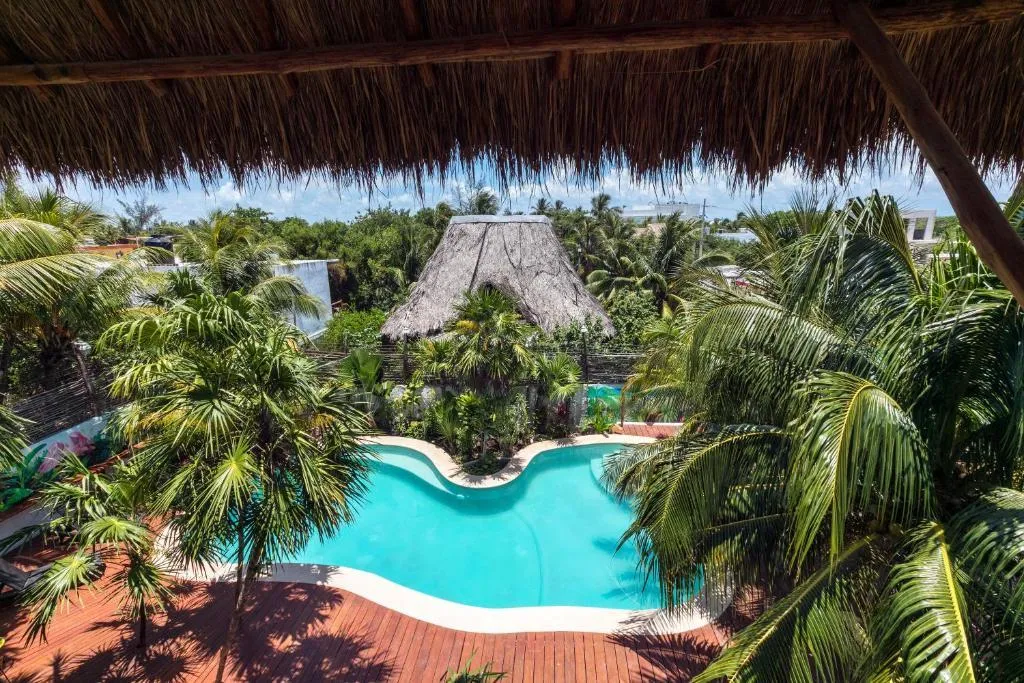 Pool, La Palma Holbox Wellness Suites & Apartments, Cancun Area