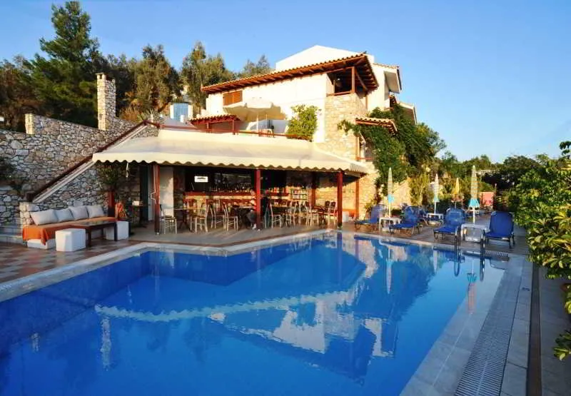 Pool, Villa Maraki, Skiathos