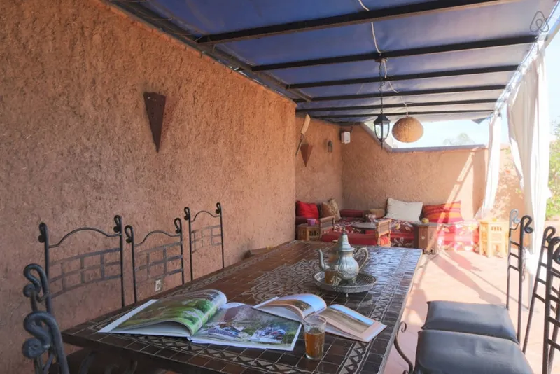 Terrace, Riad Azalia, Marrakech