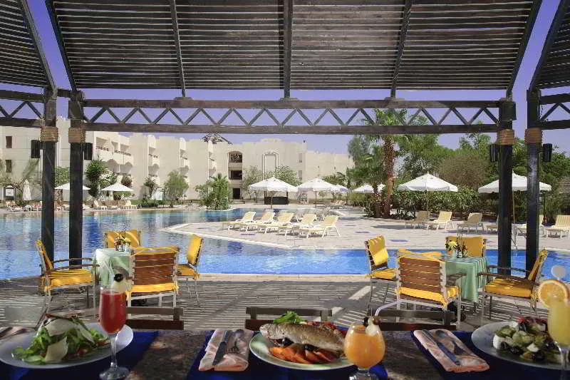 Terrace, Naama Bay Promenade Beach Resort, Red Sea Riviera
